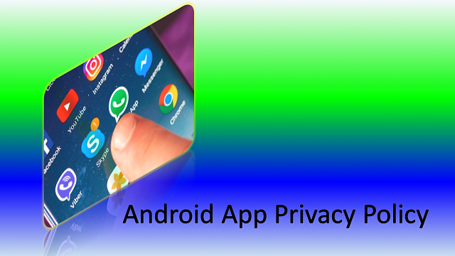app privacy policy